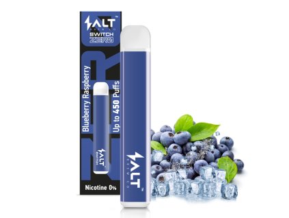Elektronická cigareta: Salt SWITCH Zero Disposable Pod Kit (Blueberry Raspberry)