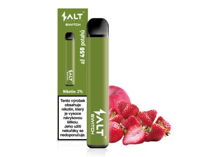 Elektronická cigareta: Salt SWITCH Disposable Pod Kit (Strawberry Apple)