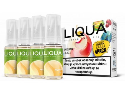 Liquid LIQUA Elements 4Pack Melon 4x10ml (Žlutý meloun)