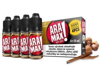 Liquid ARAMAX 4Pack Cigar Tobacco 4x10ml