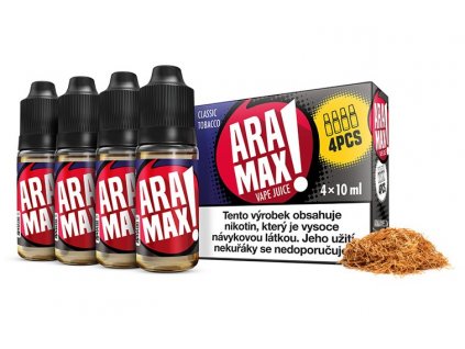 ARAMAX 4Pack Classic Tobacco 4x10ml