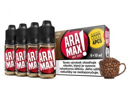 Liquid ARAMAX 4Pack Coffee Max 4x10ml