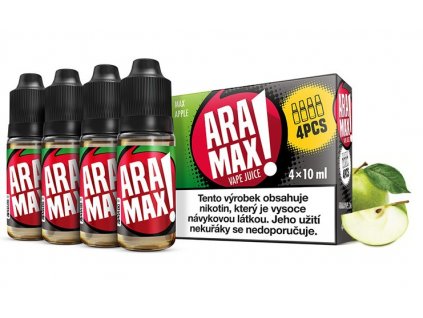Liquid ARAMAX 4Pack Max Apple 4x10ml