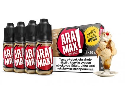 Liquid ARAMAX 4Pack Max Cream Dessert 4x10ml