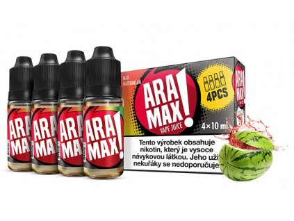 E-liquid ARAMAX 4Pack Max Watermelon 4x10ml