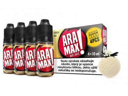 ARAMAX 4Pack Vanilla Max 4x10ml