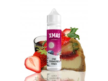 Příchuť  Xmas - Cake Strawberry Punch 10ml (Shake & Vape)
