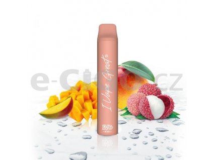 IVG Bar Plus - Mango a liči (Mango Lychee) - jednorázová cigareta