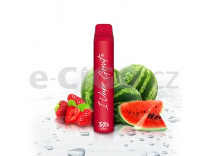 ivg bar jahoda a meloun strawberry watermelon jednorazova cigareta 24891