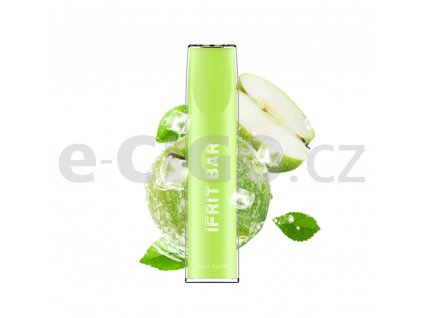 IFRIT BAR Sour Apple jednorázová e-cigareta