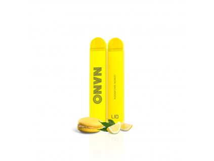 LIO NANO X - LEMON MACARON (citronové makrónky) jednorázová e-cigareta