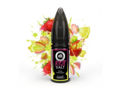 E-liquid Riot S:ALT 10ml : Pink Grenade (Citronovo-jahodová limonáda)