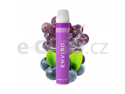 Enviro Blueberry Grape - jednorázová e-cigareta