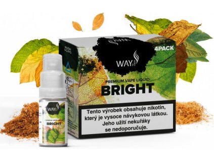 Liquid WAY to Vape 4Pack Bright 4x10ml