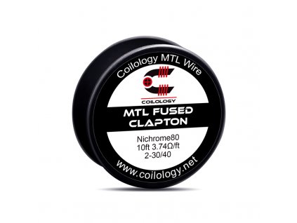 Odporový drát Coilology MTL Series - Fused Clapton Ni80 (3m)