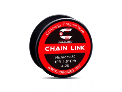 Odporový drát Coilology - Chain Link Ni80 (3m)