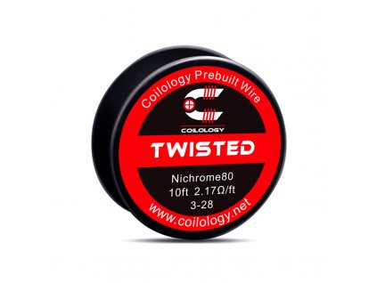 Odporový drát Coilology - Twisted Ni80 (3-28) (3m)