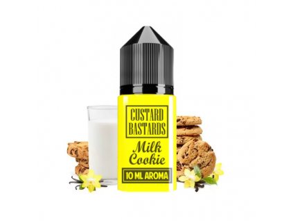 Příchuť Custard Bastards: Milk Cookie (Cookie sušenka s pudinkem) 10ml