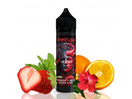 Příchuť Medusa - Strawberry Hibiscus Orange Mint S&V 10ml