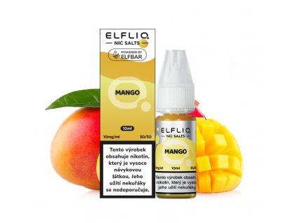E-liquid Elfliq Salt 10ml Mango (Tropické mango)