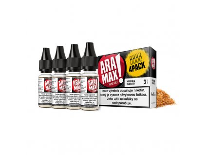 Liquid ARAMAX 4Pack Virginia Tobecco 4x10ml
