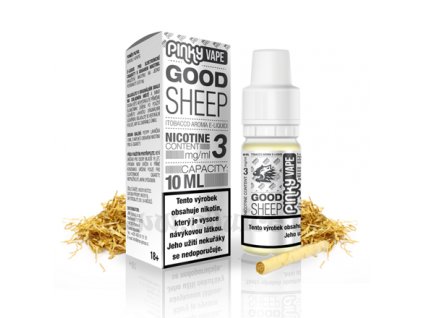 E-liquid Pinky Vape Good Sheep (Tabák prémium) 10ml