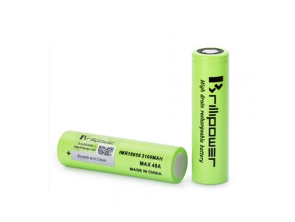 Baterie Brillipower IMR 18650 40A (3100mAh)