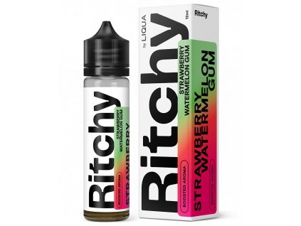 Příchuť Ritchy S&V: Strawberry Watermelon Gum (Jahodovo-melounová žvýkačka) 12ml