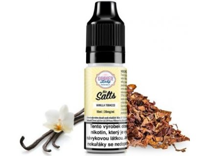 Liquid Dinner Lady Nic SALT Vanilla Tobacco 10ml - 20mg