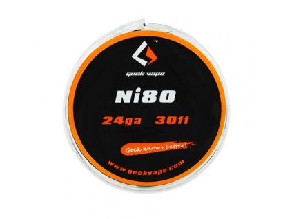 Ni80 - odporový drát 0,5mm 24GA (10m) - GeekVape