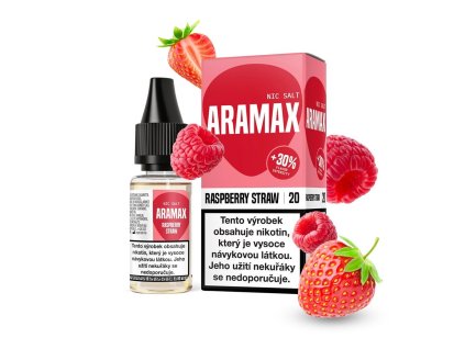 Aramax Salt Raspberry Straw