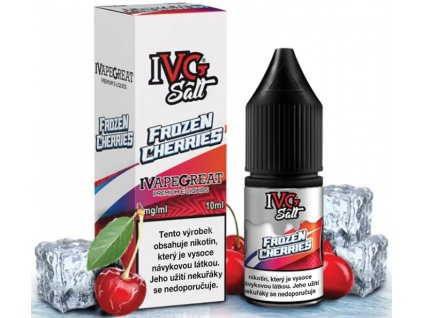 E-liquid IVG Salt Frozen Cherries 10ml