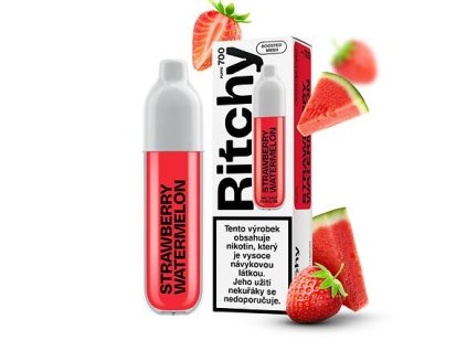 Ritchy Bar 700 Disposable Pod (Strawberry Watermelon) intenzita nikotinu 20mg