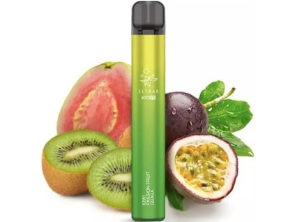 Elf Bar 600 V2 Kiwi Passion Fruit Guava 20mg elektronická cigareta