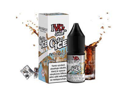 E-liquid IVG Salt Cola Ice (Ledová cola) 10ml