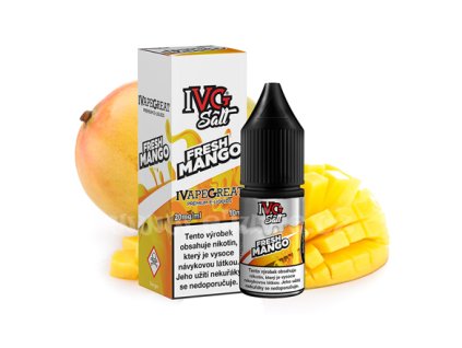 E-liquid IVG Salt Fresh Mango (Šťavnaté mango) 10ml