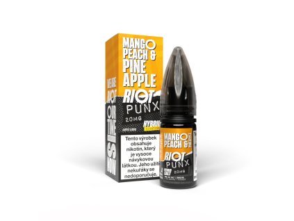 Riot Hybrid Salt Mango Vanilla Ice Cream (Mango s vanilkovou zmrzlinou) 10ml