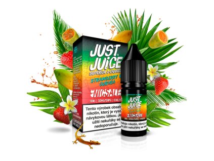 Just Juice Salt Strawberry & Curuba (Jahoda & curuba) 10ml