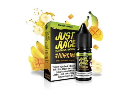 Just Juice Salt Banana & Mango (Banán & mango) 10ml