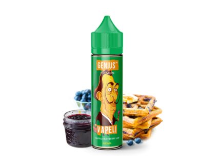 Příchuť ProVape Genius S&V: Vapeli (Vafle s borůvkovým džemem) objem 20ml