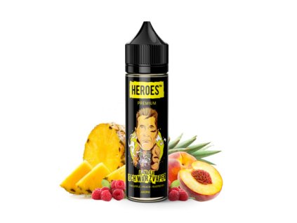 Příchuť ProVape Heroes S&V: Arnold Schwarzvaper (Ananas, broskev, malina) objem 20ml