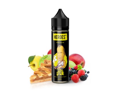 Příchuť ProVape Heroes S&V: Bruce Vapes (Jablečný koláč s lesním ovocem) objem 20ml