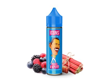 Příchuť ProVape Icons S&V: Freddie Vapery (Lesní plody s rebarborou) objem 20ml