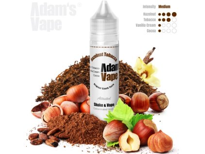 Příchuť Adam´s Vape Shake and Vape 10ml Hazelnut Tobacco