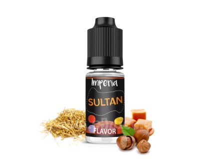 Příchuť Imperia Black Label: Sultan (Tabák s oříškem a karamelem) objem 10ml
