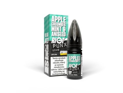 Riot Hybrid Salt Apple Cucumber Mint & Aniseed (Jablko s okurkou, mátou a anýzem) 10ml