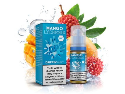 Drippin Salt Party - Mango Lychious (Chladivé mango a liči) 10ml