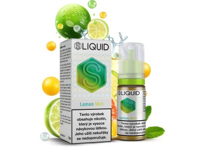 Liquid SLIQUID - Citron s mátou (Lemon Mint)