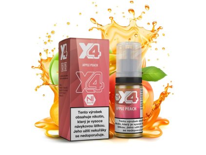 X4 Bar Juice Apple Peach