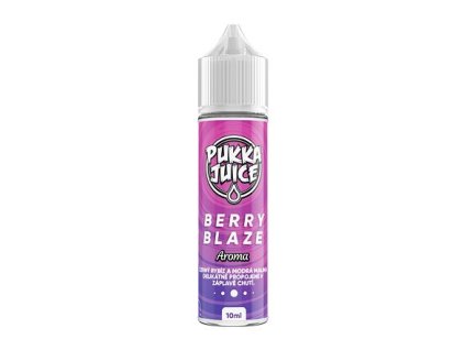 Příchuť Pukka Juice S&V: Berry Blaze (Chladivý černý rybíz a modrá malina) objem 10ml